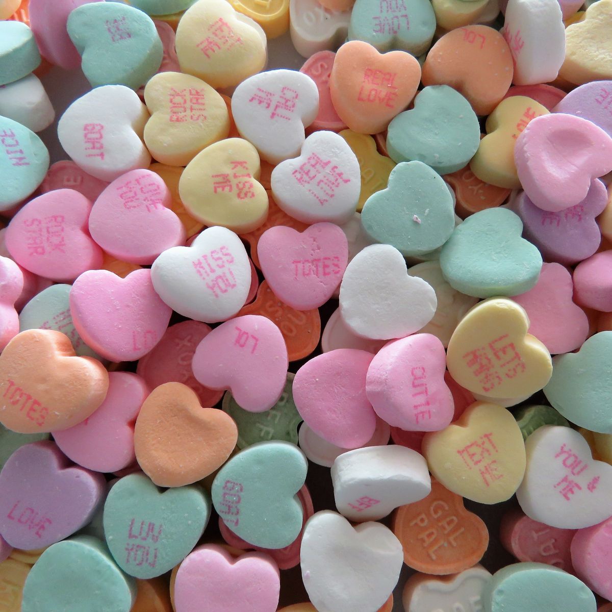 Where did those sweet candy heart sayings come from? (1920s to present) -  Click Americana