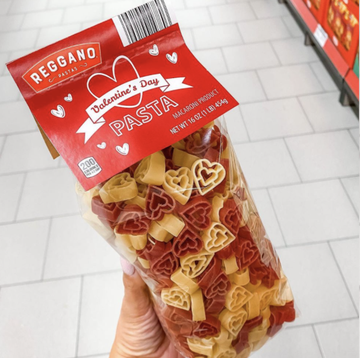 aldi reggano heart shaped pasta