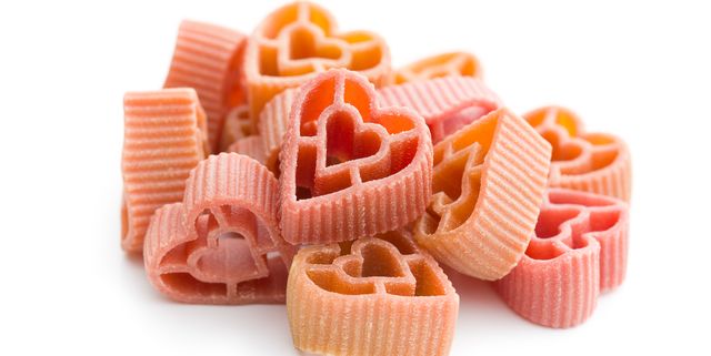 heart shaped pasta