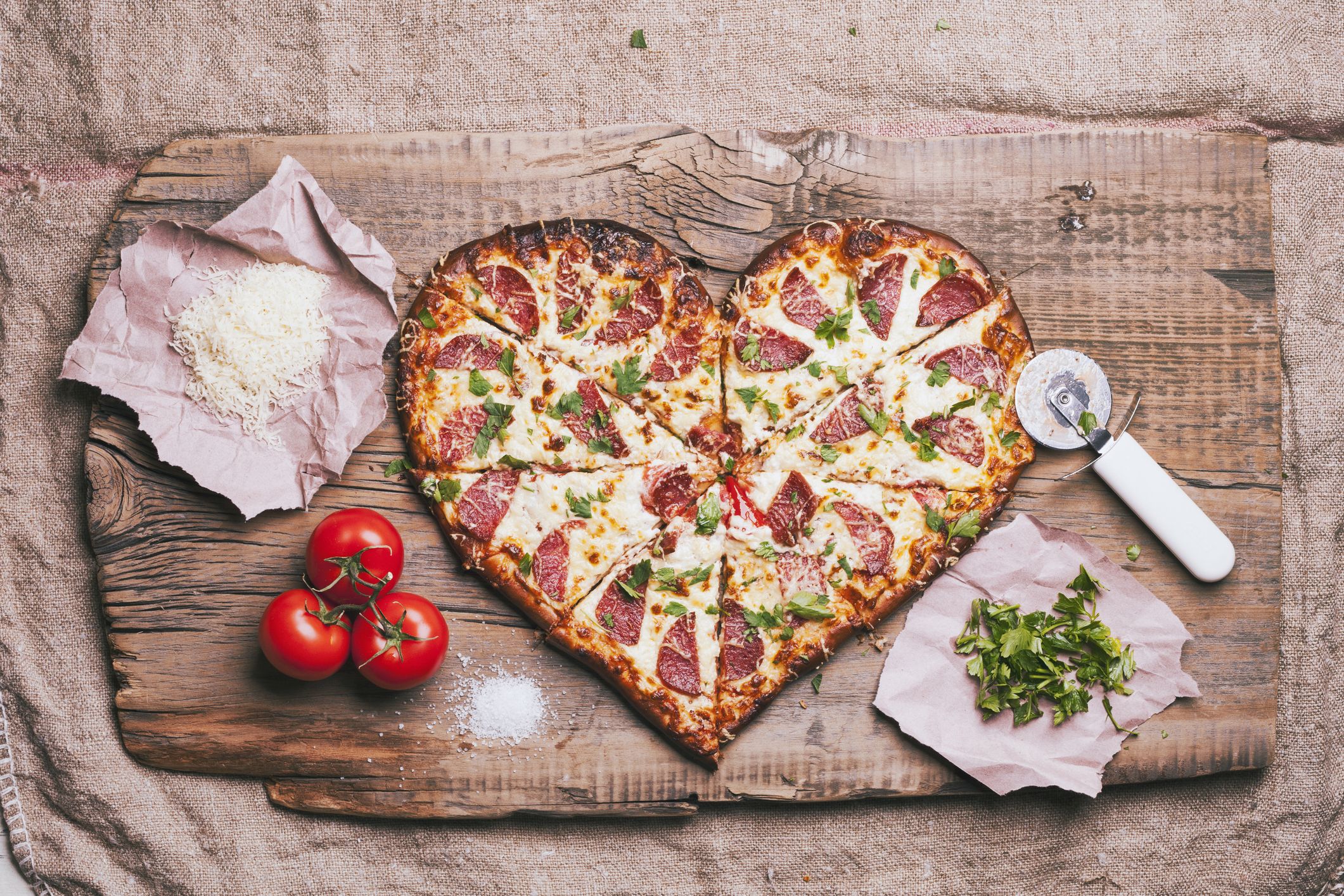 Heart-Shaped Pizza Delivery Near Me