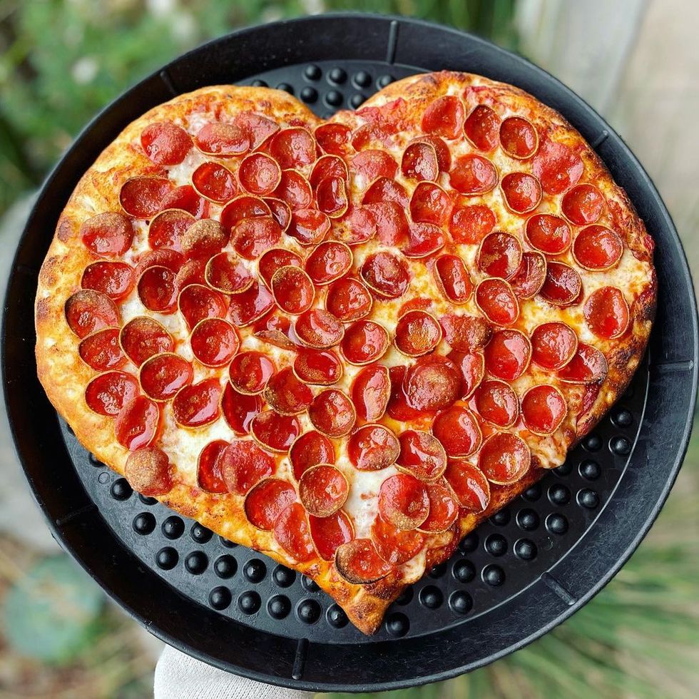 Heart-Shaped Pizza Delivery Near Me