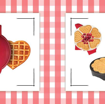 Heart-Shaped Waffle Maker, Mini Heart Waffles, Dash
