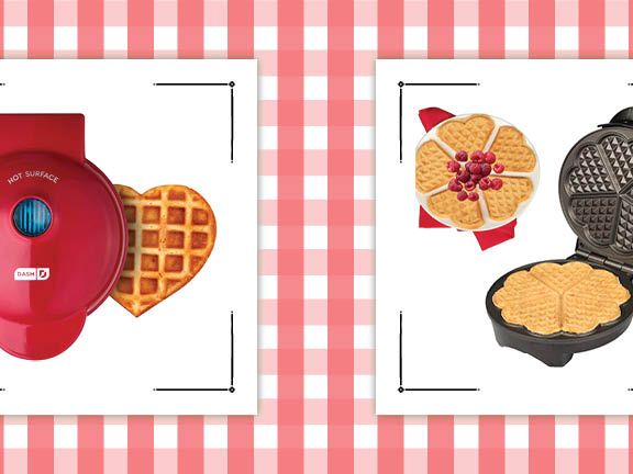 This $15 Mini Heart-Shaped Waffle Maker Is The Only Way to Enjoy