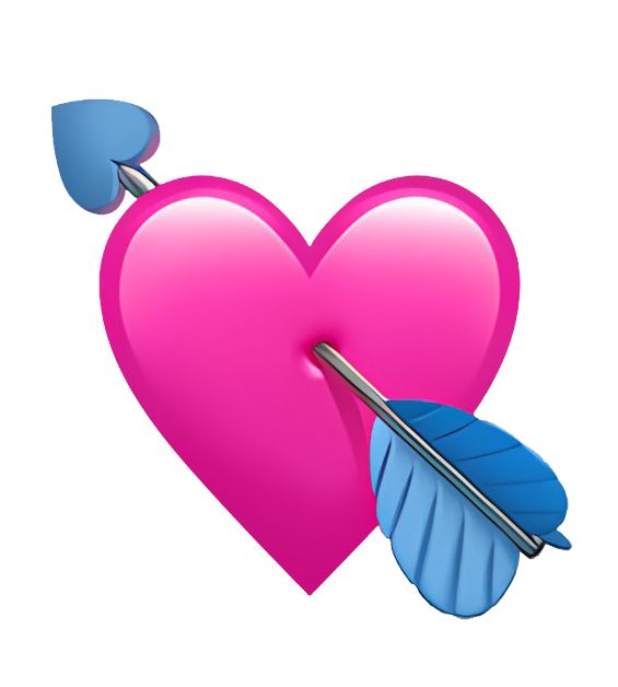 pink heart emoticon