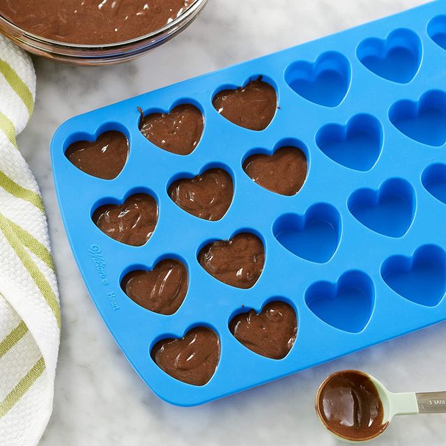 Rubber Heart Candy Molds
