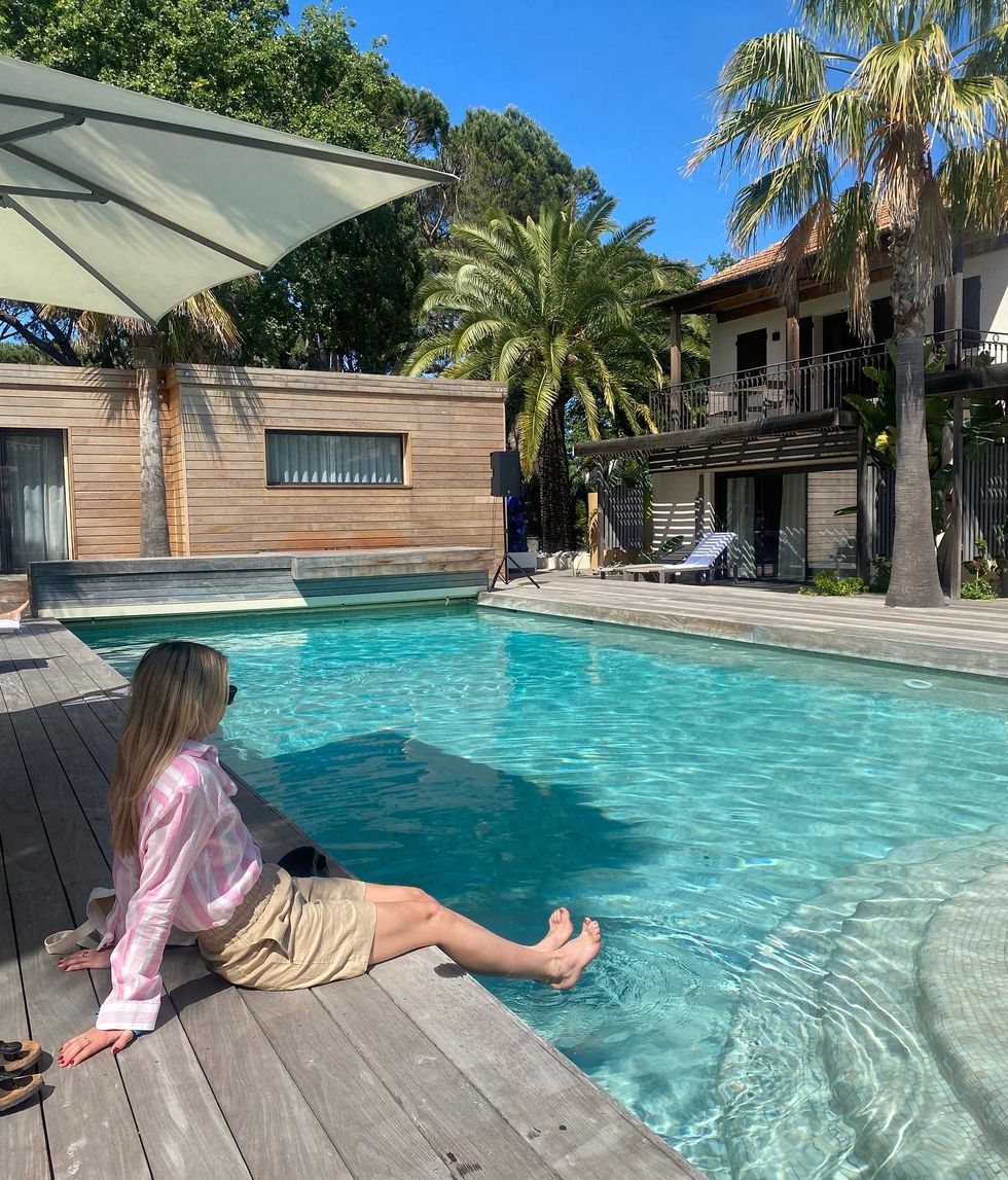 amelia bell at heartcore retreat in st tropez