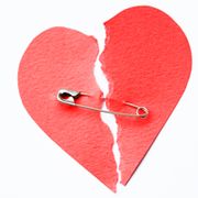Heart with Safety Pin