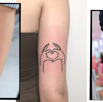 Heart-shaped tattoo ideas