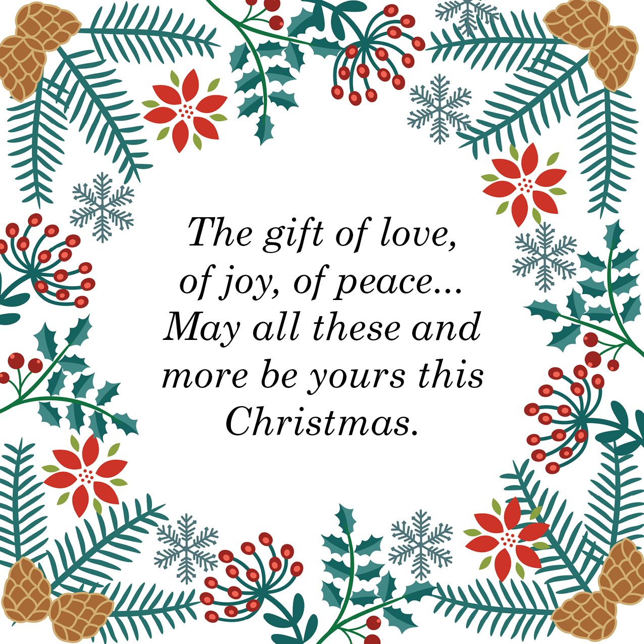 Merry christmas message to family discount