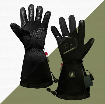 actionheat men's 5v battery heated softshell gloves lead with overlay