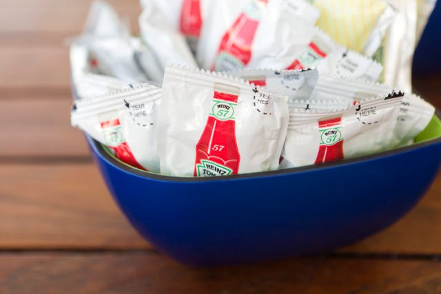 Heinz 57 ketchup packets