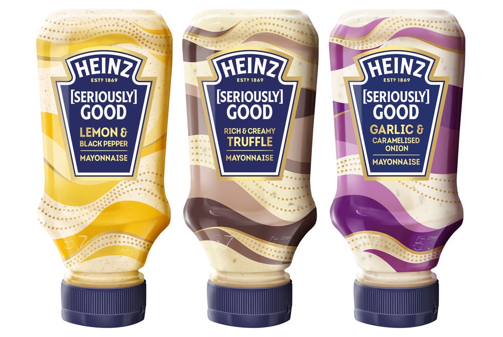 heinz seriously good flavoured mayonnaise