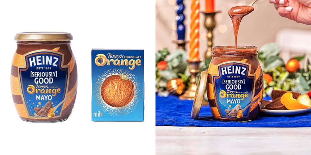 Heinz And Terry's Launch Chocolate Orange Mayonnaise For Christmas