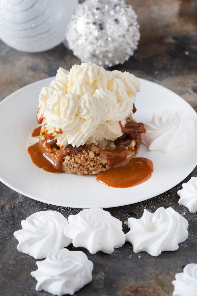 receta de helado con merengue