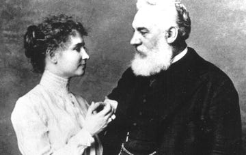 helen keller and alexander graham bell