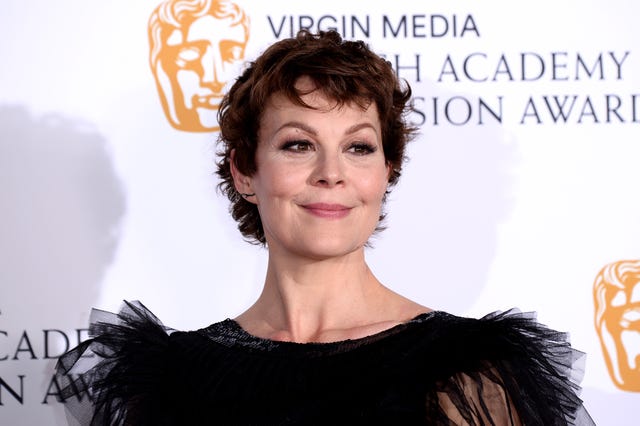 helen mccrory at the baftas in 2019