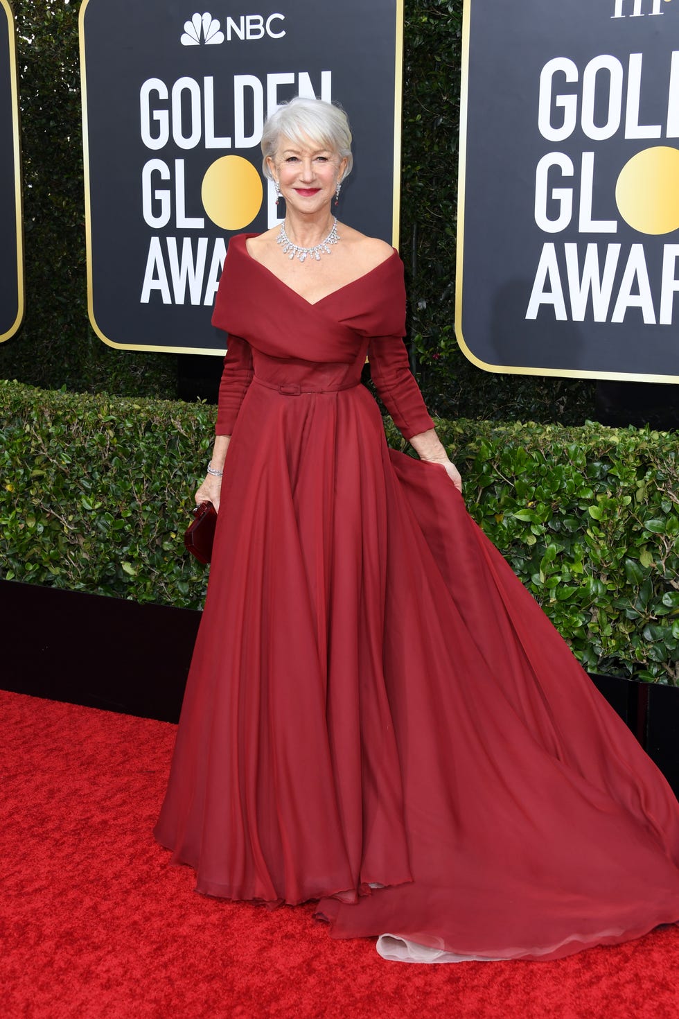helen mirren attends the 77th annual golden globe awards at the beverly hilton hotel on january 05, 2020