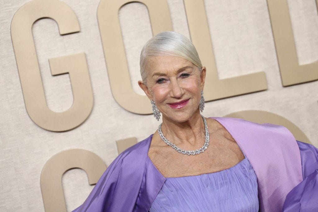 preview for Helen Mirren best red carpet looks