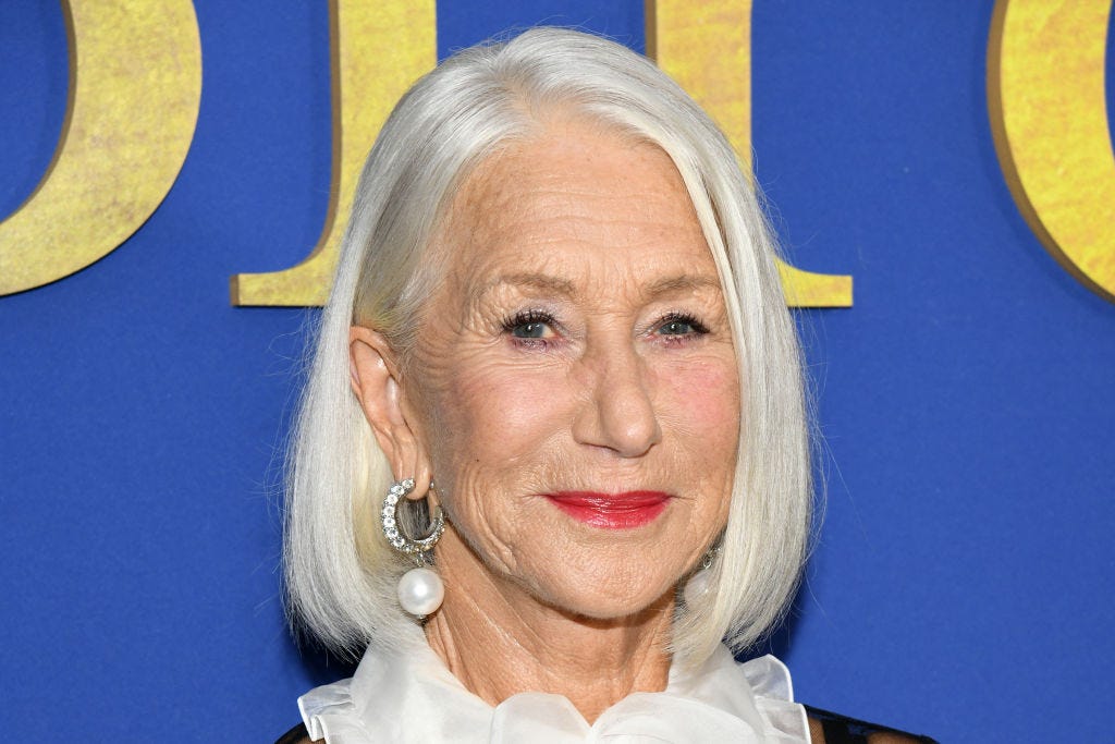 helen mirren at white bird new york special helen mirren hair band