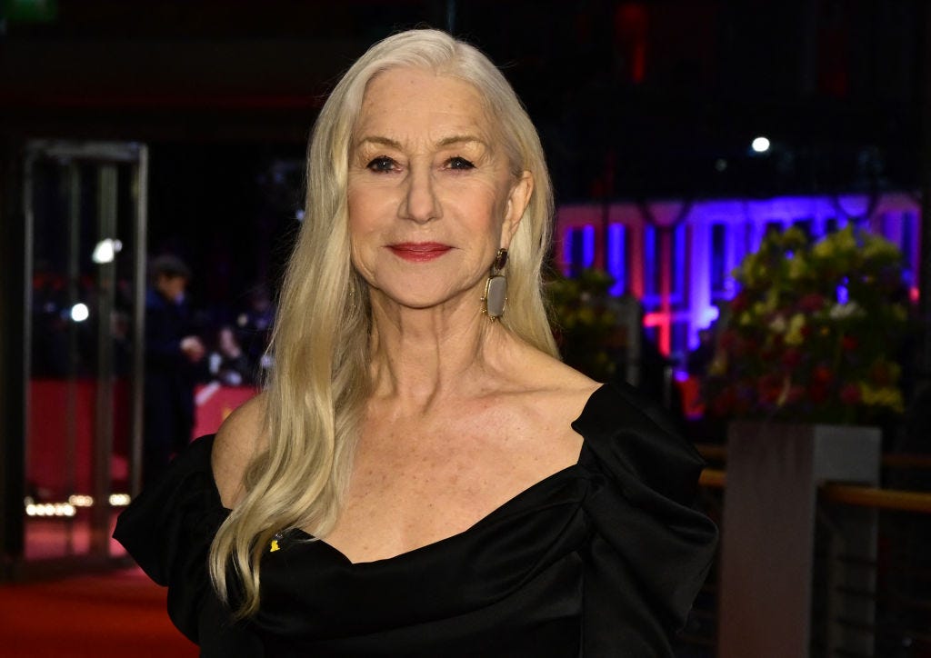 preview for Helen Mirren's best red carpet moments