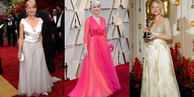 Helen Mirren Oscars dresses