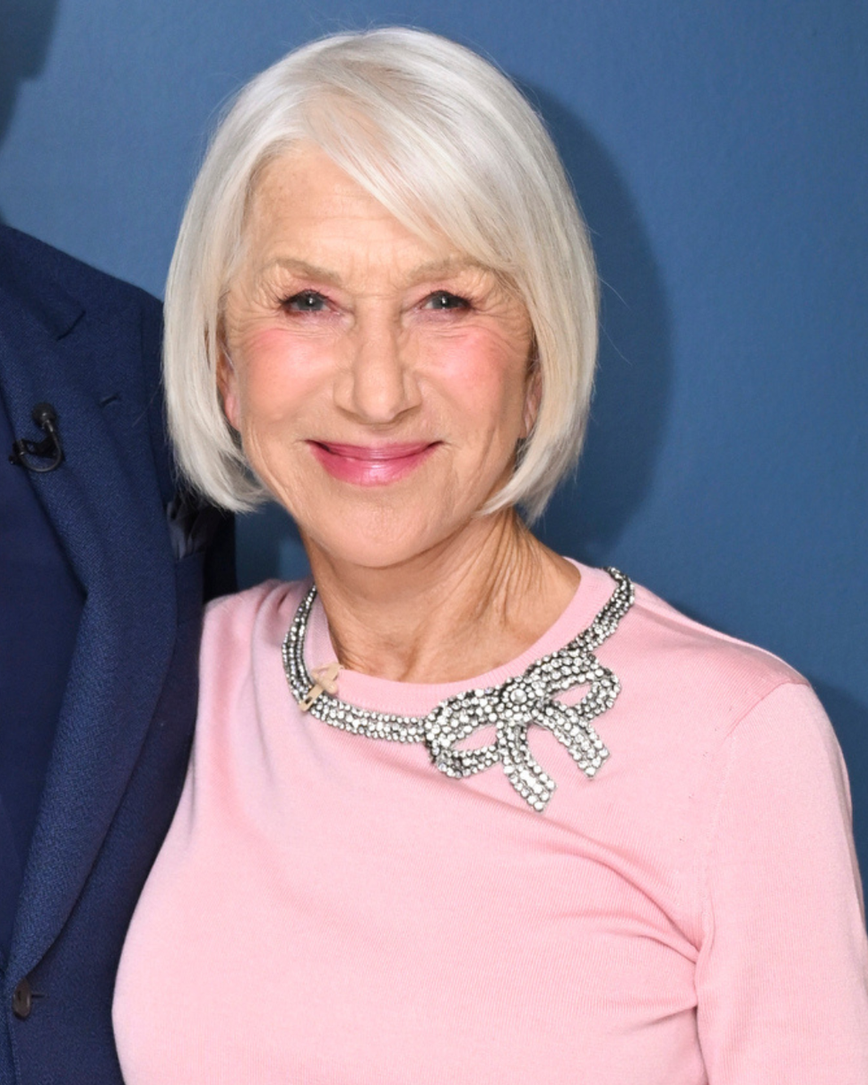 helen mirren pink makeover