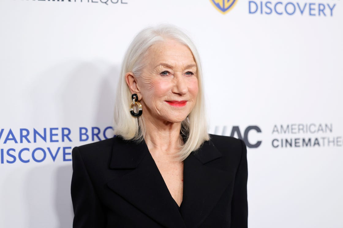 helen mirren pink makeover