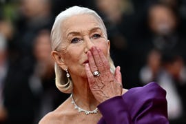 helen mirren red lipstick