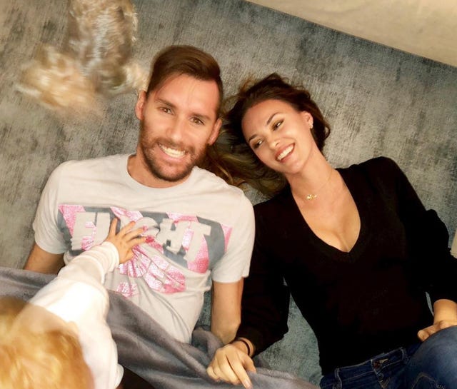 Helen Lindes y Rudy Fernández