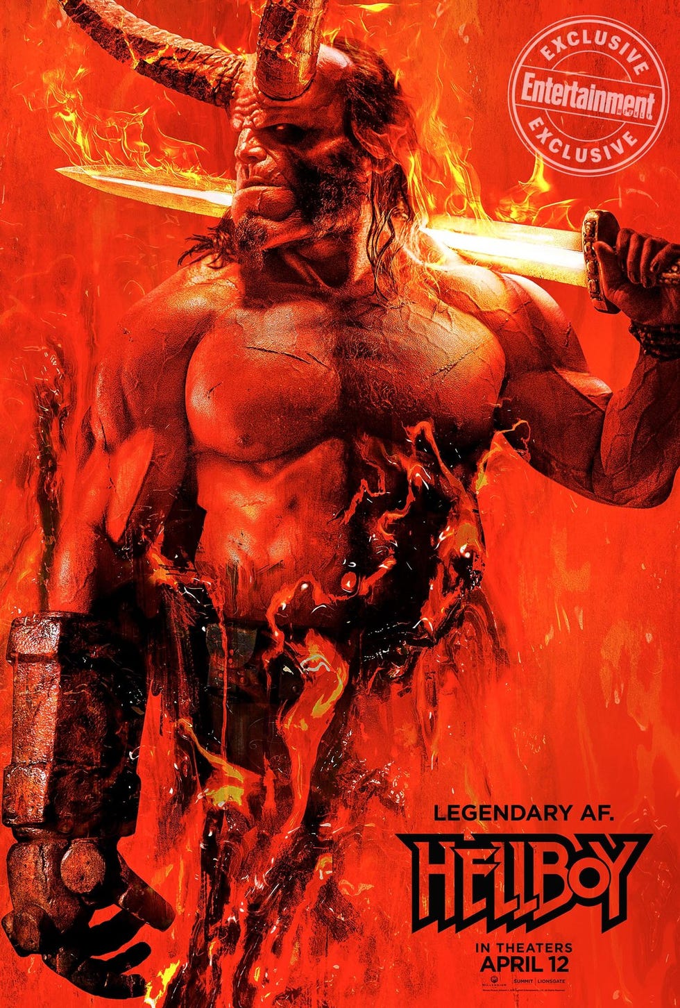 'Hellboy' estrena un nuevo póster Hellboy tiene cartel y es