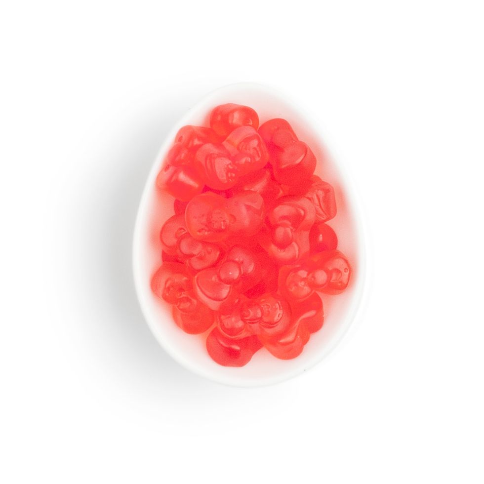 Red, Food, Candied fruit, Gummi candy, Fruit snack, Fruit, Plant, 