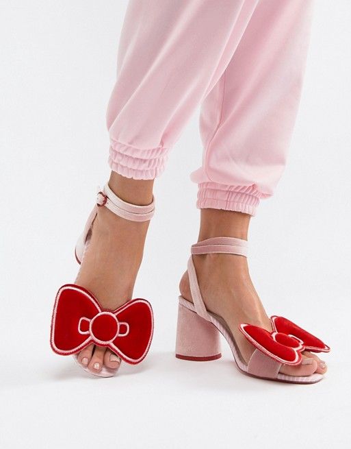 Asos hello best sale kitty heels