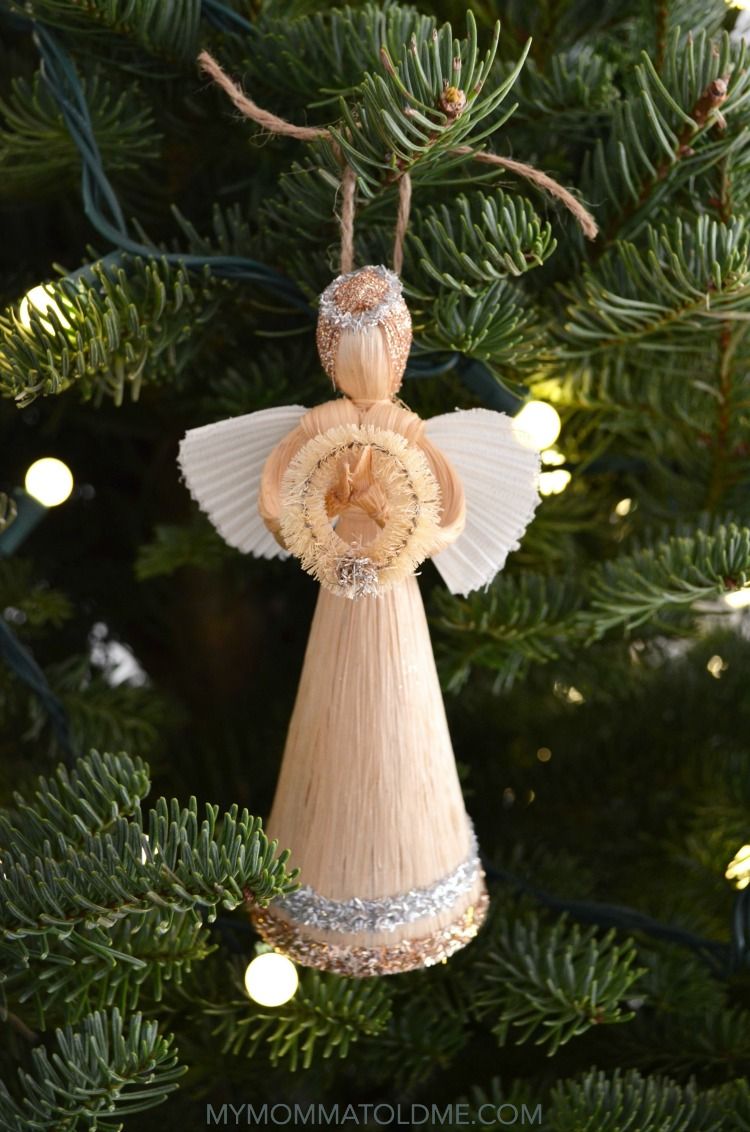 20 DIY Angel Ornaments - Easy Angel Christmas Ornament Ideas