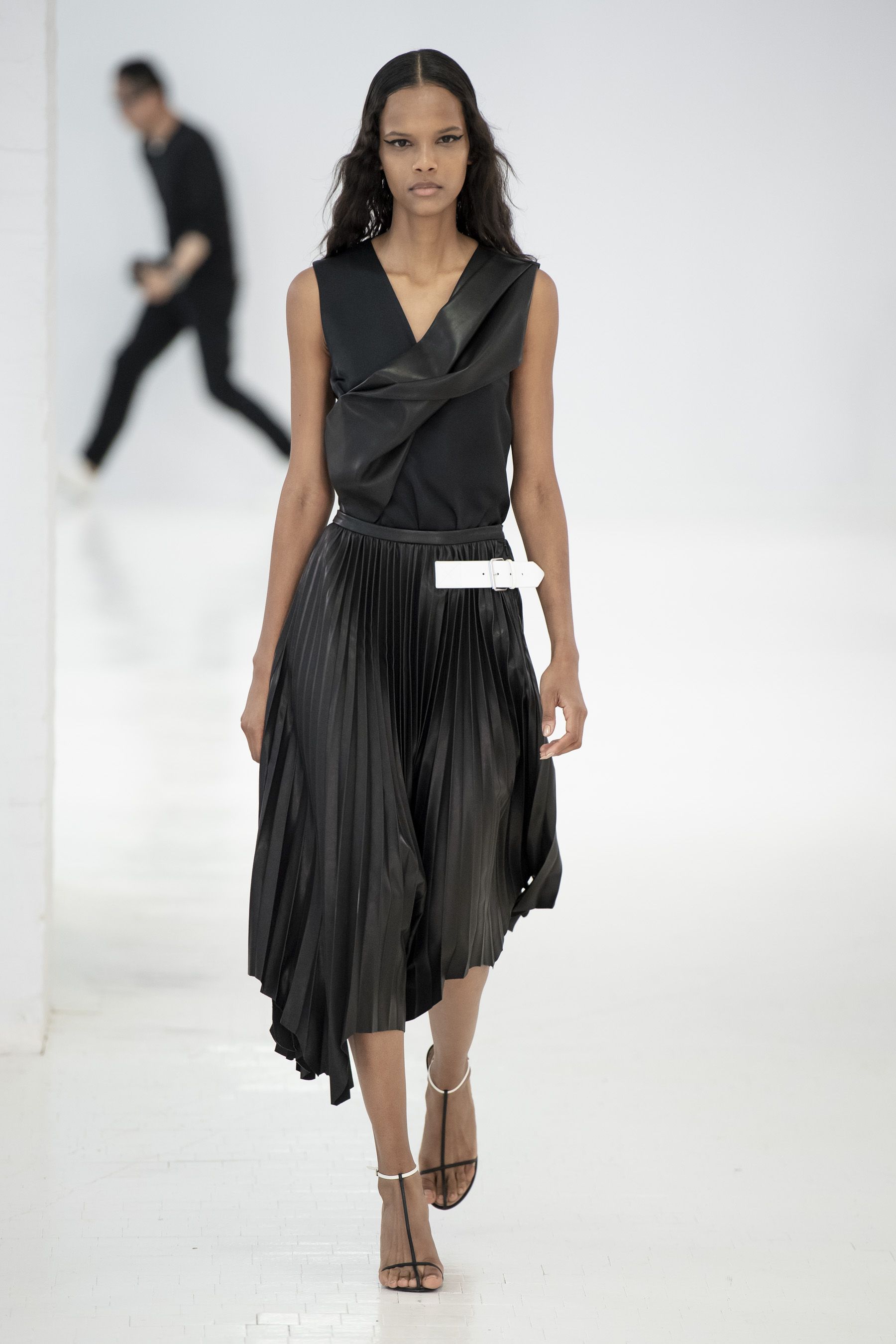 HELMUT LANG ヘルムートラング SKIRT COMPACT WOOL ラップ
