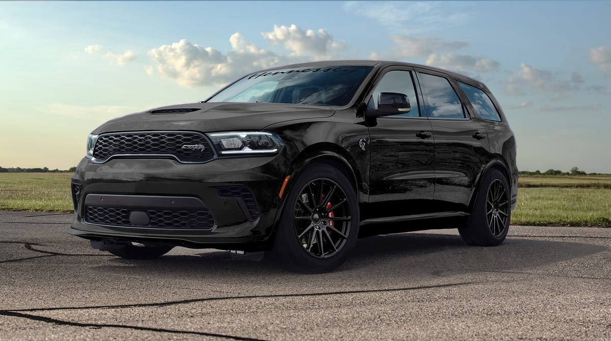 1,010-HP Dodge Durango SRT Hellcat RS Edition Is Red and Black