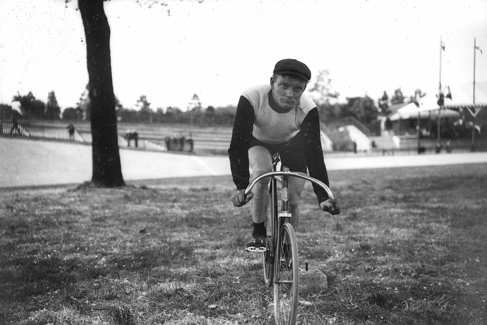 henri cornet, french racing cyclist 1906