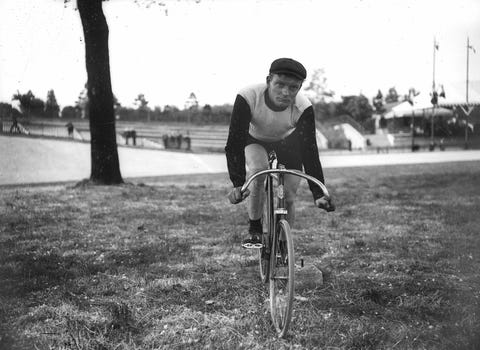 henri cornet, french racing cyclist 1906