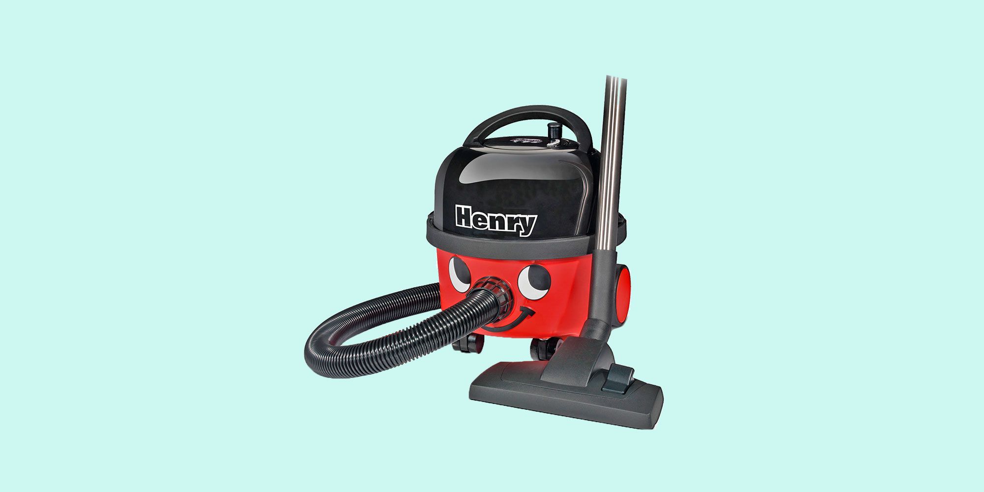 red henry hoover vacum cleaner, 1200 watt motor, for domestic and  commercial use
