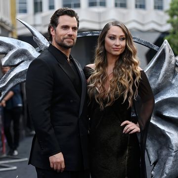 henry cavill and natalie viscuso at "the witcher" season 3 premiere at the outernet