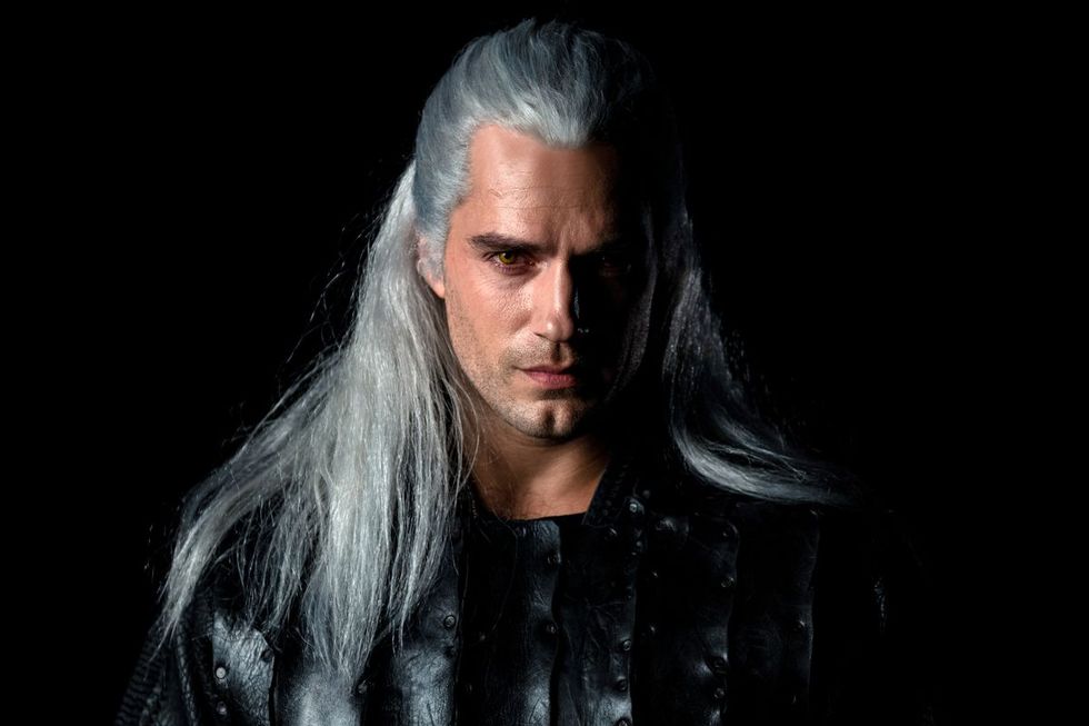 henry cavill the witcher serie