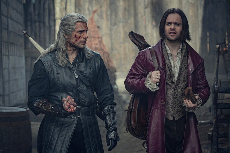 The Witcher's Joey Batey breaks down show's first queer romance