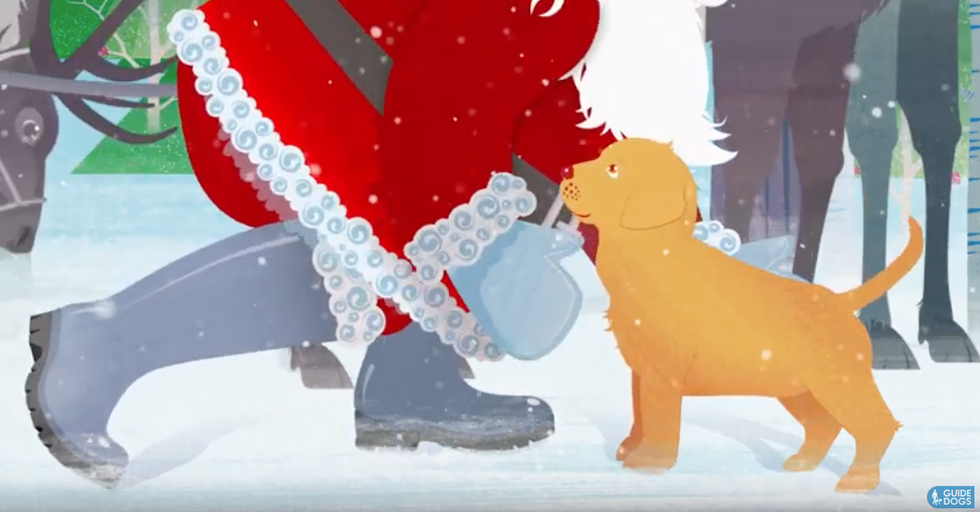 Watch The Guide Dogs Unveils Adorable Christmas Animation