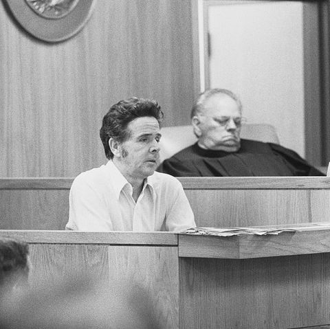 Trial Scene for Mass Murderer Henry Lee Lucas
