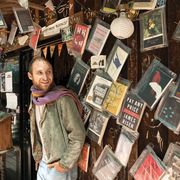 jake padorr is one of three staff members at the henry miller memorial library in big sur