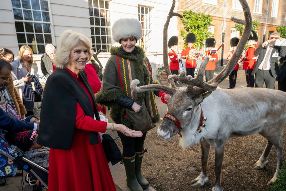 the queen consort invites children to decorate the clarence house christmas tree