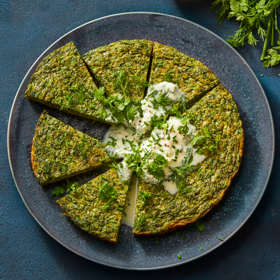 Healthy Herb Frittata healthy herb frittata