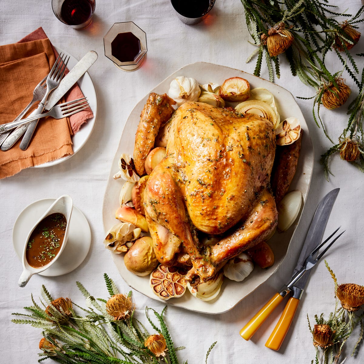 Flavor-Packed Garlic and Herb Roasted Turkey