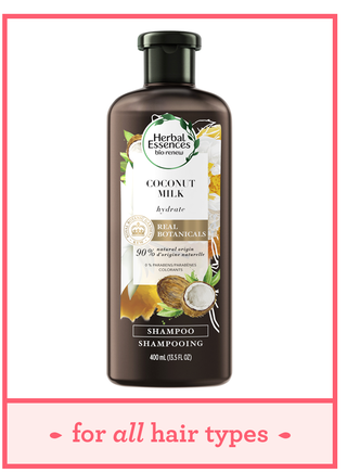 herbal essences biorenew hydrating coconut milk shampoo