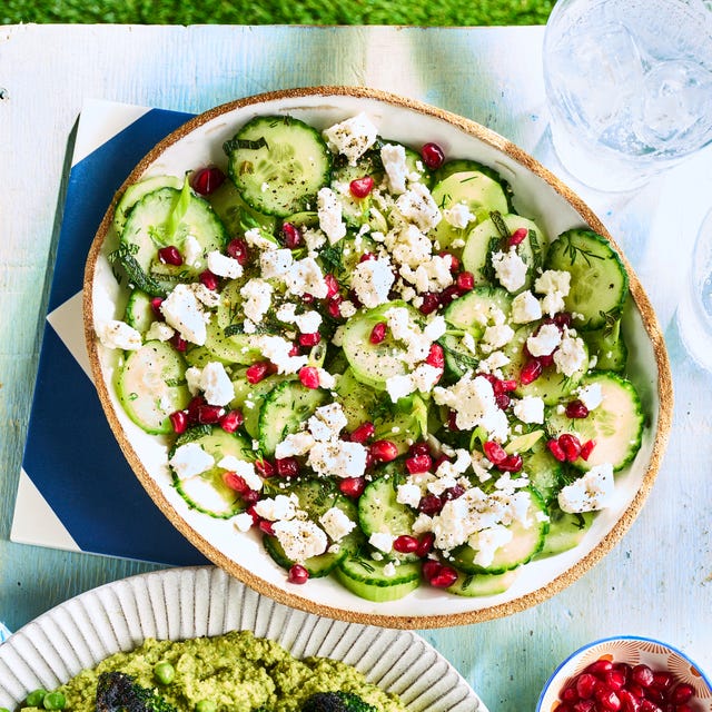 herby cucumber salad