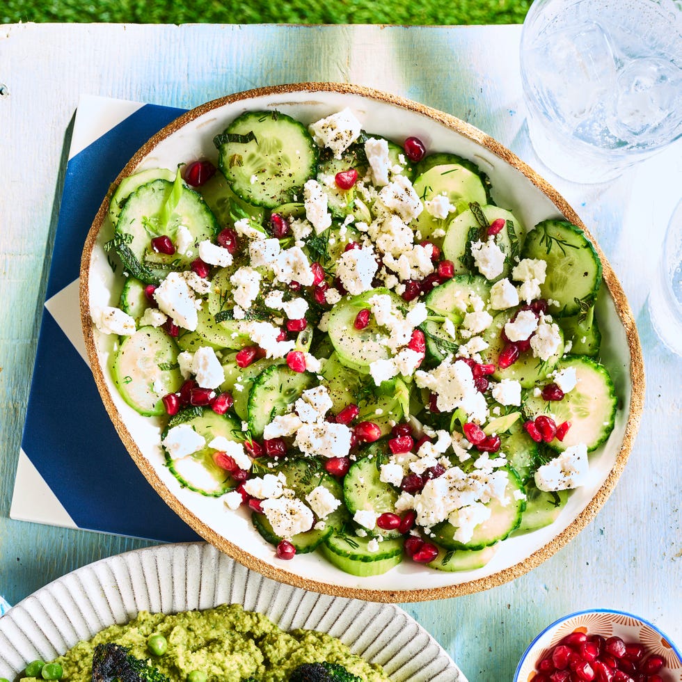 herby cucumber salad